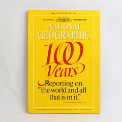 Vintage National Geographic Centennial Issue Sept 1988 Celebrating 100 Years
