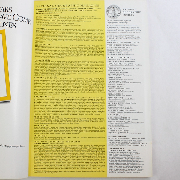 Vintage National Geographic Centennial Issue Sept 1988 Celebrating 100 Years