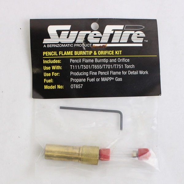 SureFire  Pencil flame And Orifice Kit OT657 NIP