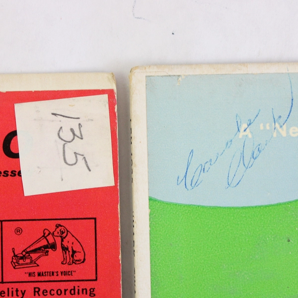 Lot of 2 VTG 12" Vinyl Record Albums Harry Belafonte Calypso Mark Twain Folk