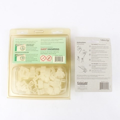 Two Packages of Christmas Light Gutter Hooks Holiday Decor