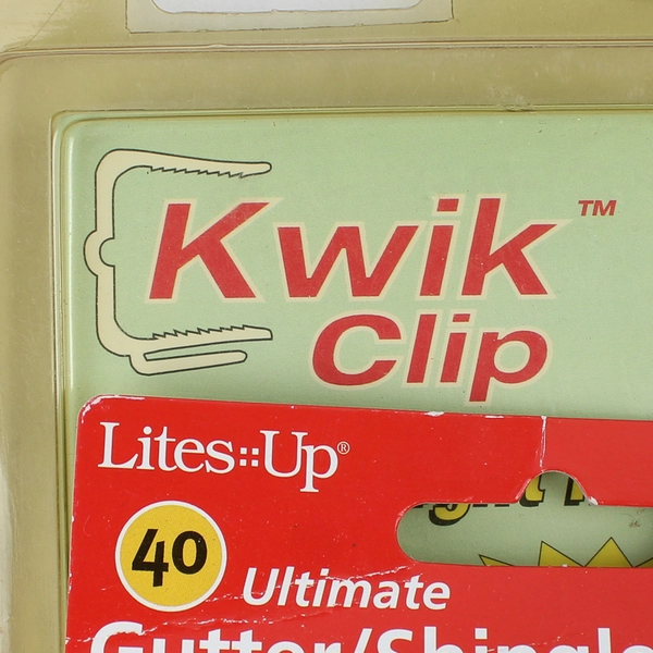 Two Packages of Christmas Light Gutter Hooks Holiday Decor