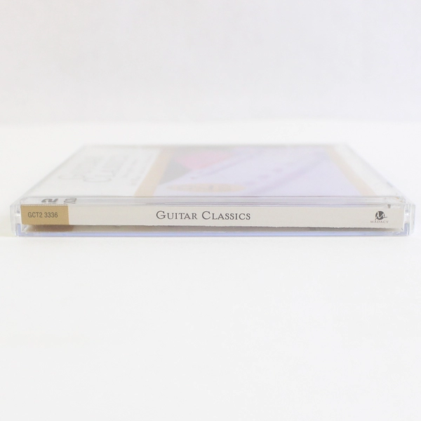 Guitar Classics 2-Disk CD Bach by Andres Segovia John Williams Golden Classics