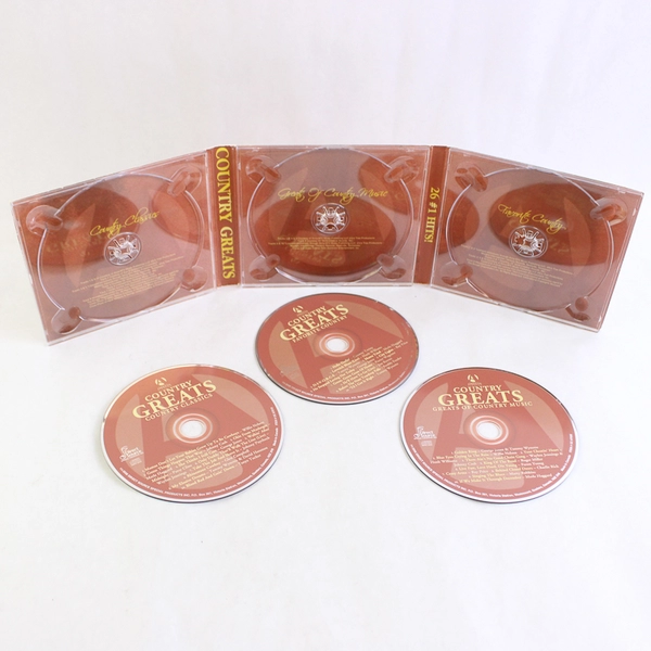 3 Disk CD Set Country Greats Original American Classics