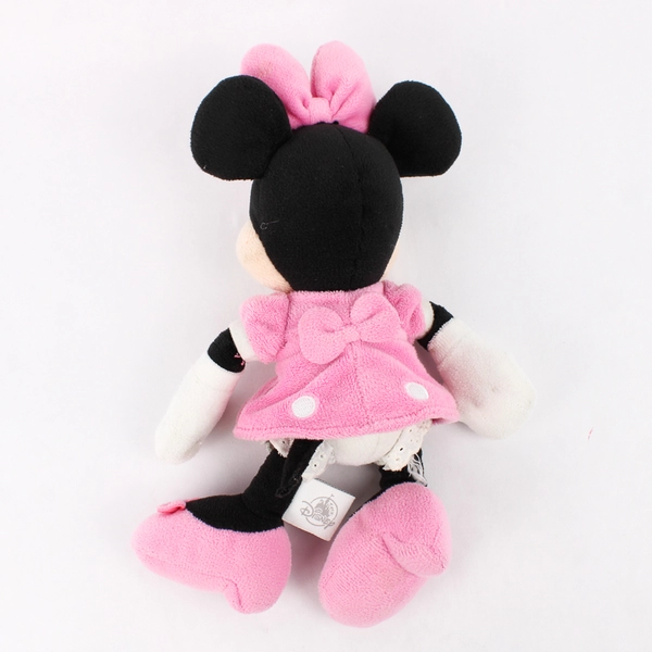 Disney Minnie Mouse Plush Toy Pink Outfit 10"