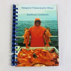 Newport Fishermen’s Wives Seafood Cookbook 3rd Edition 1999 Spiral Bound PB