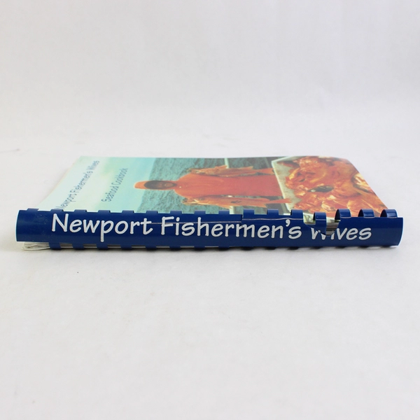 Newport Fishermen’s Wives Seafood Cookbook 3rd Edition 1999 Spiral Bound PB