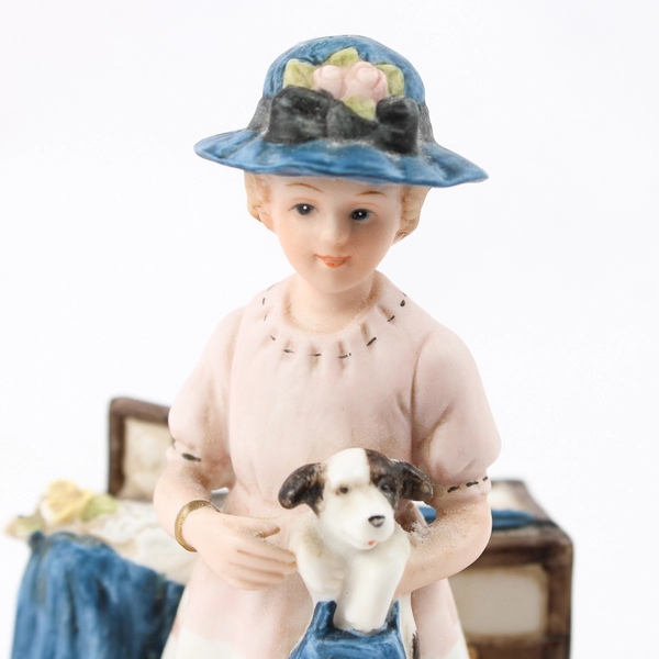 Vtg Norman Rockwell Innocence of Youth Collection Vacation's Over Figurine
