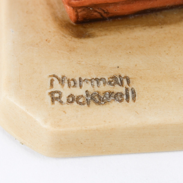 Vtg Norman Rockwell Innocence of Youth Collection Vacation's Over Figurine