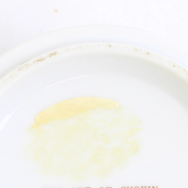 Vintage The Art Of Chokin Peacocks Trinket Box with Lid Edged In 24K Gold Japan