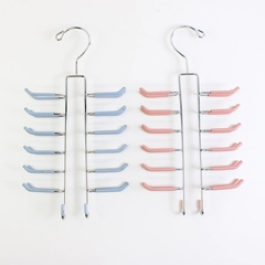 Lot of 2 Nonslip Steel Tie Hangers 48 Total Tie Hooks