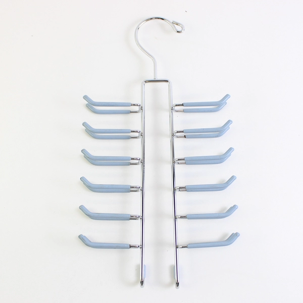 Lot of 2 Nonslip Steel Tie Hangers 48 Total Tie Hooks