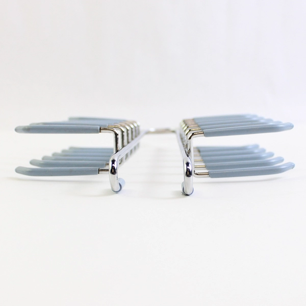 Lot of 2 Nonslip Steel Tie Hangers 48 Total Tie Hooks