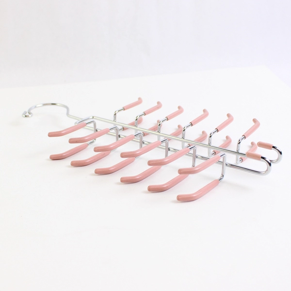 Lot of 2 Nonslip Steel Tie Hangers 48 Total Tie Hooks