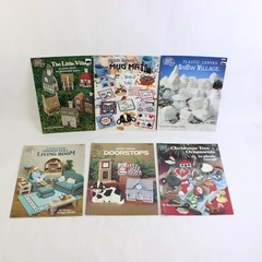 Lot of 6 American School of Needlework Various Needle Crafts Patterns