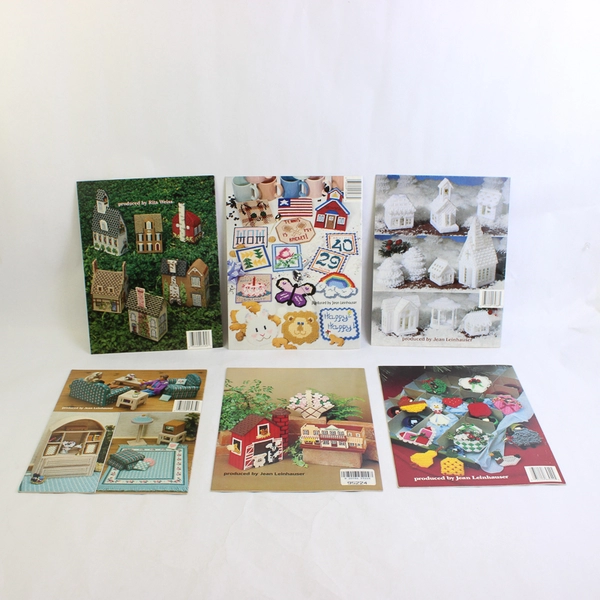 Lot of 6 American School of Needlework Various Needle Crafts Patterns