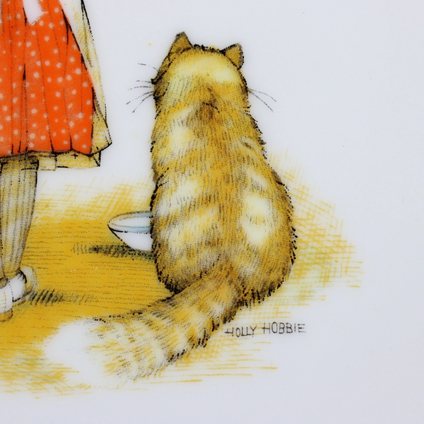 Vintage Porcelain Mother's Day 1973 Holly Hobbie Commemorative Edition 10 1/4"