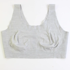 Bali Light Gray Unlined Sports Bra Women's Size XL