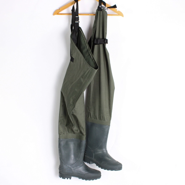 Unbranded Boot Foot Hip Waders Women's 10, Green Waterproof TK1881