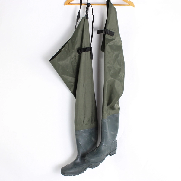 Unbranded Boot Foot Hip Waders Women's 10, Green Waterproof TK1881