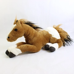 Breyer Plush Brown Horse Coco Appaloosa White Spots Stuffed Animal Lying