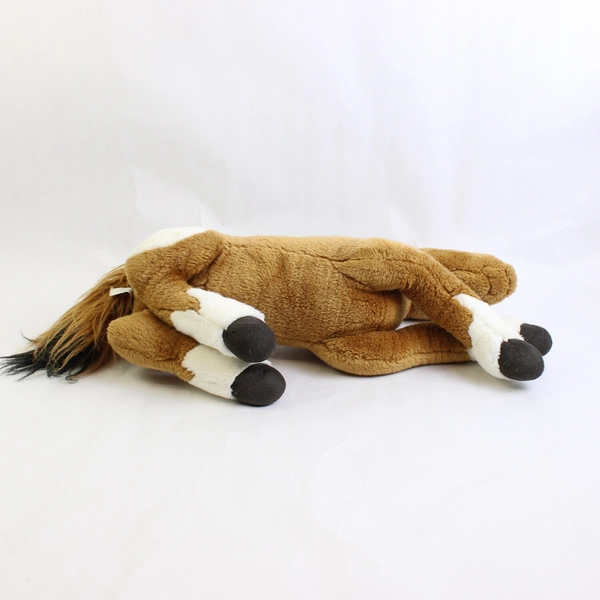 Breyer Plush Brown Horse Coco Appaloosa White Spots Stuffed Animal Lying