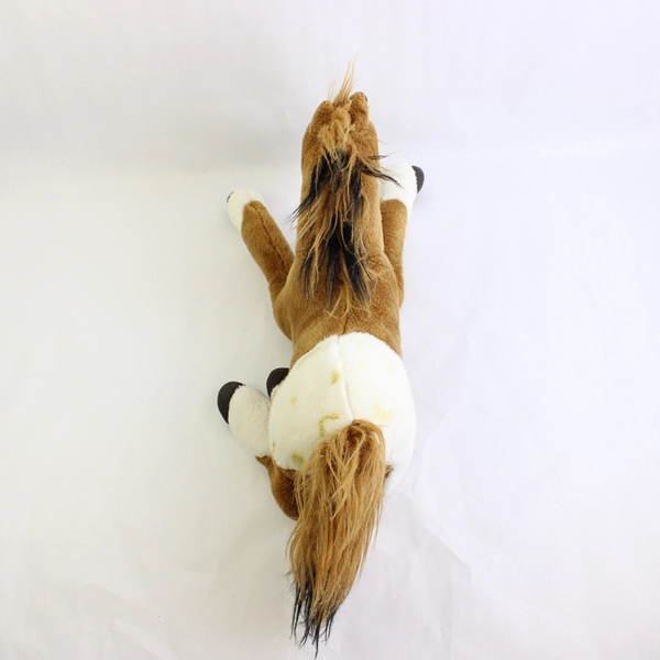 Breyer Plush Brown Horse Coco Appaloosa White Spots Stuffed Animal Lying
