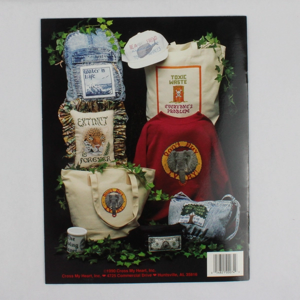 Cross My Heart Inc Ecology Counts Counted Cross Stitch Booklet 1990 No CSB-51