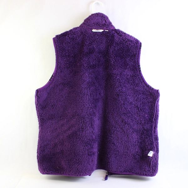 Great Northwest Indigo Purple Fleece Zip-Up Vest Women's Size 1X