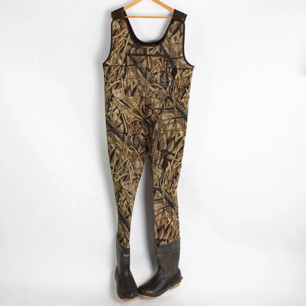 Cabela's Boot Foot Chest Waders Men's 11 Advantage Wetlands Camo Thermal