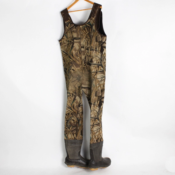 Cabela's Boot Foot Chest Waders Men's 11 Advantage Wetlands Camo Thermal