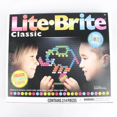 2023 Hasbro Lite Brite With 200 Pegs Battery Operated Works
