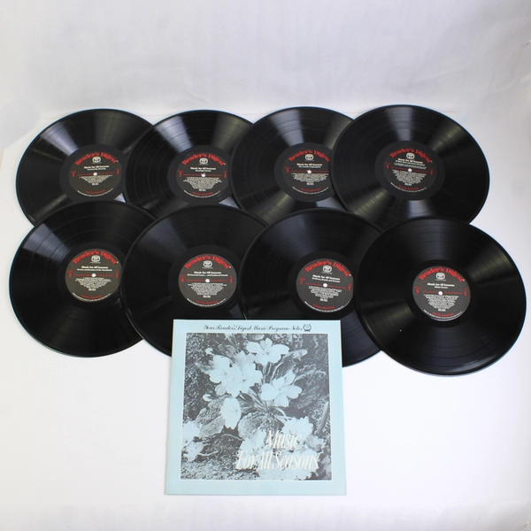 Reader's Digest Music For All Seasons 8 Record Set 1984