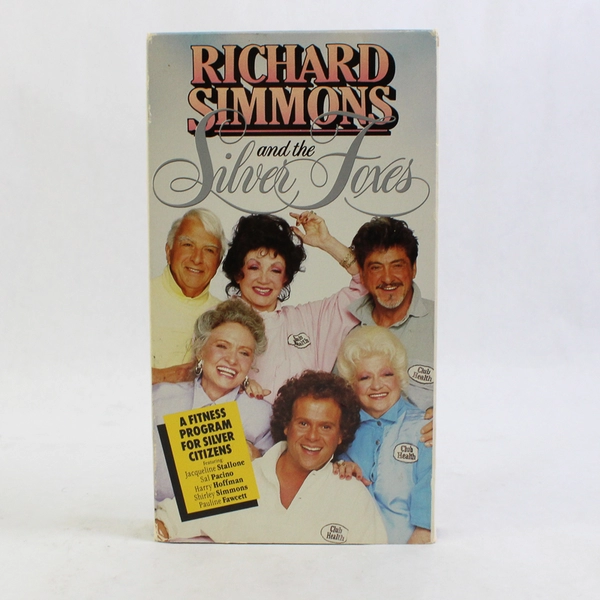 Vintage Richard Simmons and the Silver Foxes VHS 1986