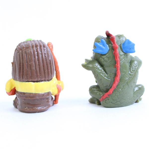 Lot of 2 Mighty Beanz Pharoah and Monster Bods