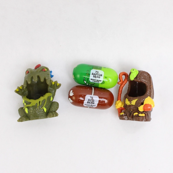 Lot of 2 Mighty Beanz Pharoah and Monster Bods