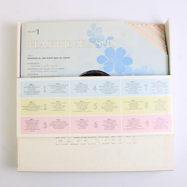 Reader's Digest Happiness Is Happy Hits of Today 1970 9 Record Set