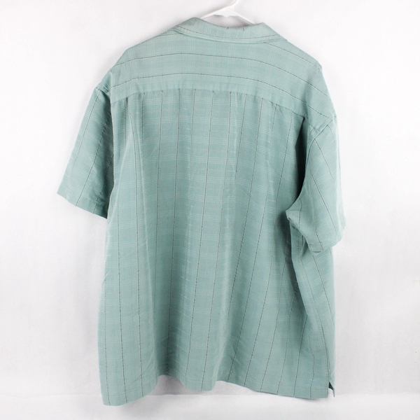 Van Heusen Mint Green Button-Up Top Men's Size 2XL 18-18 1/2