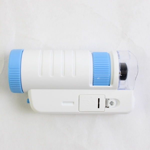 Science Experiment Mini Handheld Child's Portable Microscope 60 x 200X