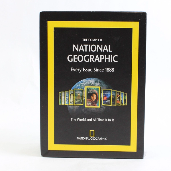 2009 National Geography Set On 6 DVDs Every Issue 1888-2008