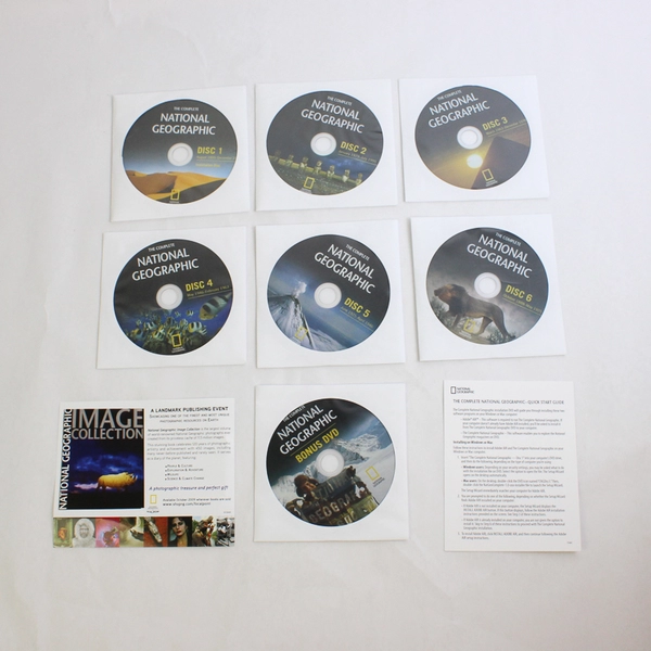 2009 National Geography Set On 6 DVDs Every Issue 1888-2008