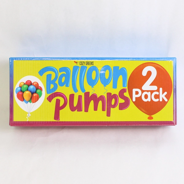 Cozy Greens 2 Pack Balloon Pumps w/ Box