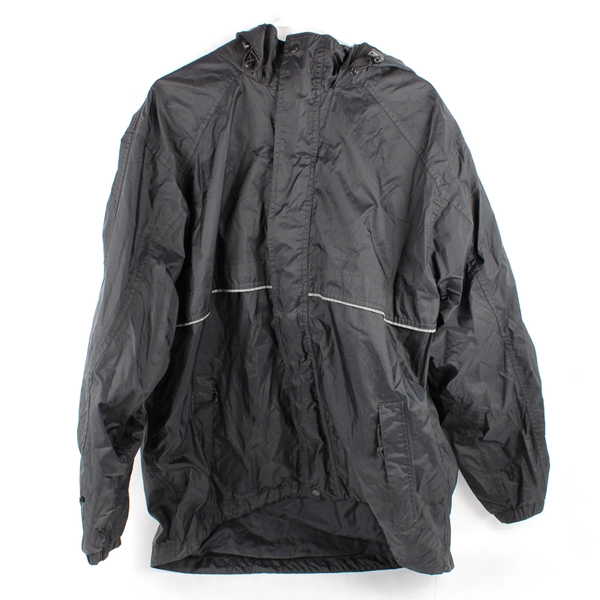 Kirkland Signature Black Vented Windbreaker Jacket Men's Size Large