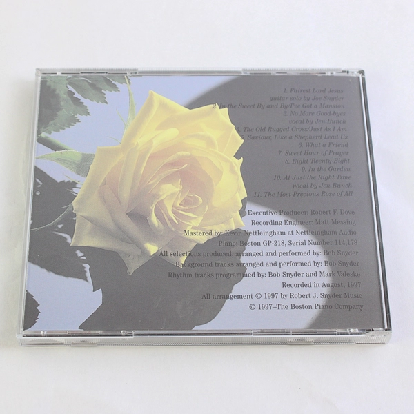 Keys of Praise II CD Robert Snyder Boston Music 1997