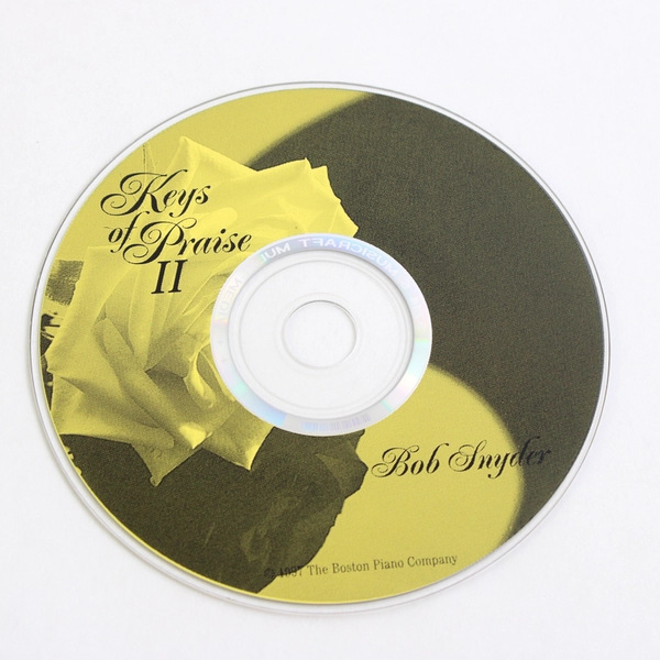 Keys of Praise II CD Robert Snyder Boston Music 1997