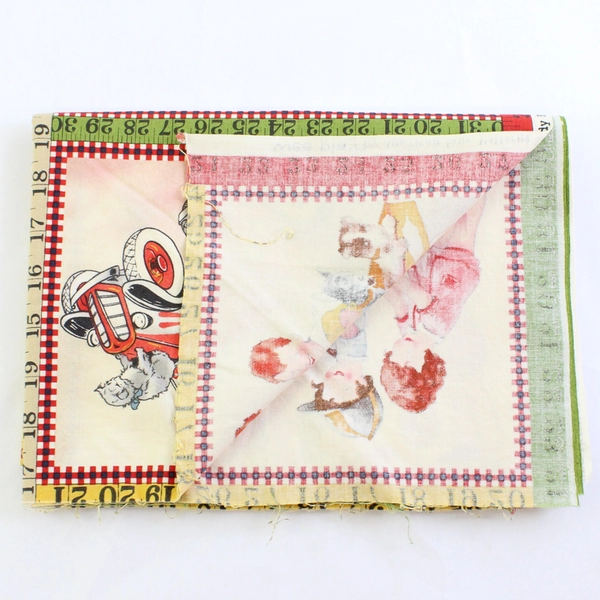 Moda Wee Play 21088 Woven Lightweight Quilting Cotton Fabric 42" W x 30 in Panel