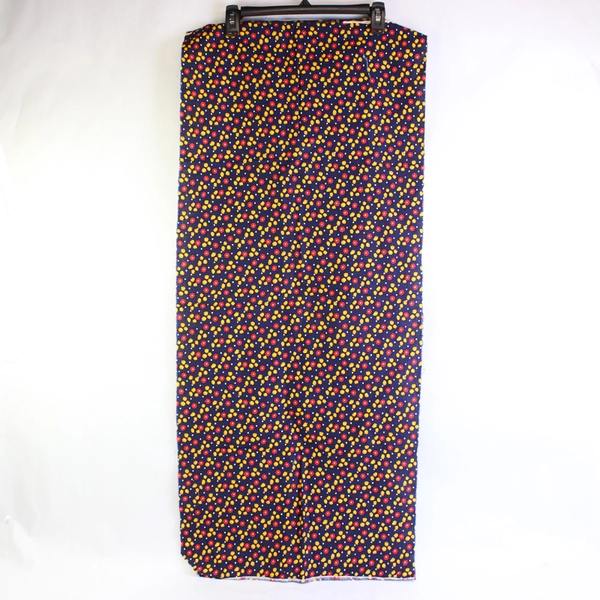 Lot of 3 Marcus Bros Woven Quilting Cotton Fabric 42" W x 0.5-2 Yds Blue Floral