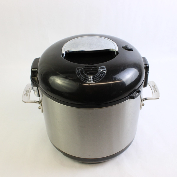 Spring Rice Cooker Model 9802 Silver 10 Cups