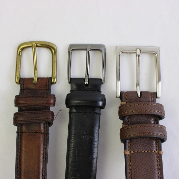 Lot of 3 Brown and Black Leather Belts Size 40 for DIY Crafting Reuse Upcycle