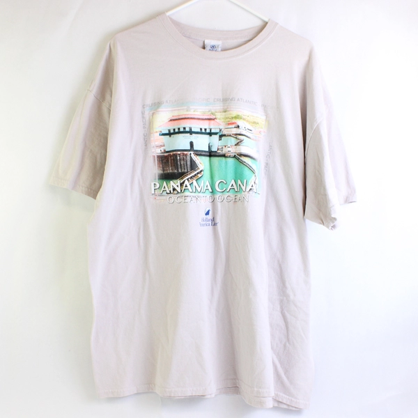 Holland America Line Pana Canal Graphic T-Shirt Adult Size 2XL